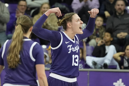 Ninth-ranked TCU women’s team snaps 35-year defeat run against 25th-ranked Baylor with 80-75 victory