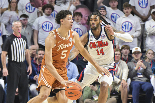 No. 23 Mississippi edges Texas 72-69 with critical late free throws and strong defense