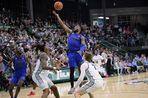 Dain Dainja and Colby Rogers lead No. 19 Memphis to a 68-56 victory against Tulane