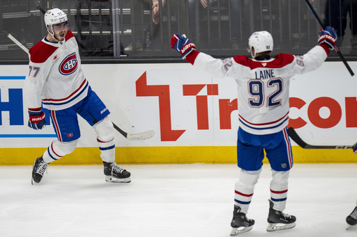 Kirby Dach nets two goals in Canadiens’ 5-3 victory over Utah