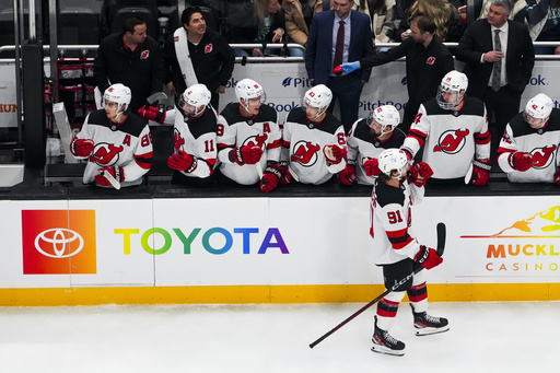 Palat nets early third-period goal, leading Devils to 3-2 victory over Kraken, ending four-game skid