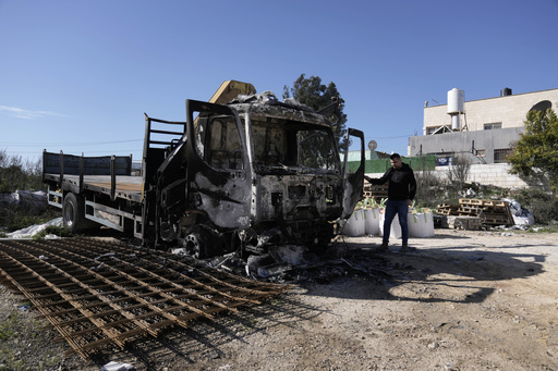 Alleged settlers assaulted Palestinian communities just hours before Trump lifted Biden’s sanctions.