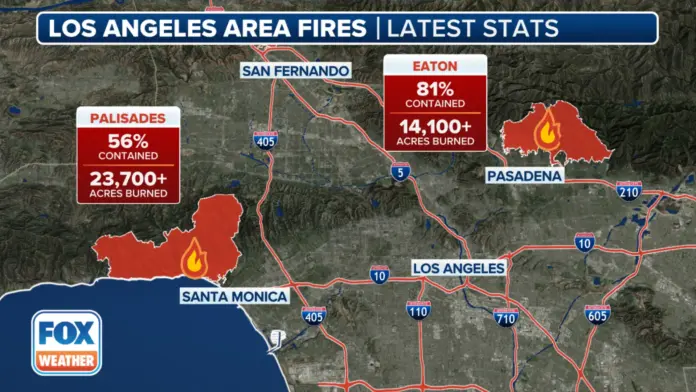 Urgent fire danger warning: devastating Santa Ana Winds back in SoCal (Photo: Fox Weather)