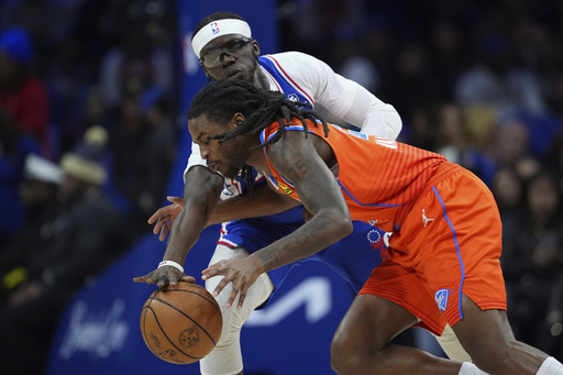 76ers falter versus Thunder as season fades without injured stars Embiid, Maxey, and George