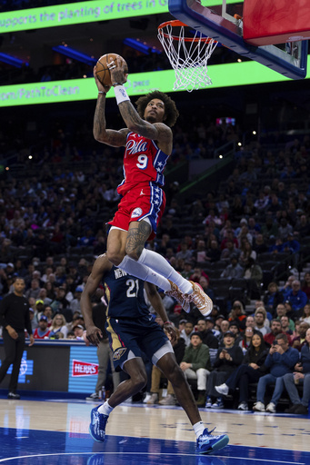 McCollum’s 38-point performance propels Pelicans to 123-115 victory over 76ers without Williamson