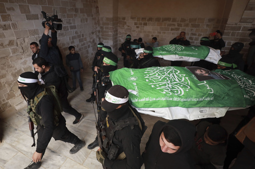 Hamas announces the names of four more hostages set for release in the Middle East updates.