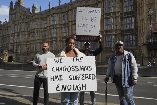 UK indicates that a resolution regarding the Chagos Islands awaits consultation with Trump.