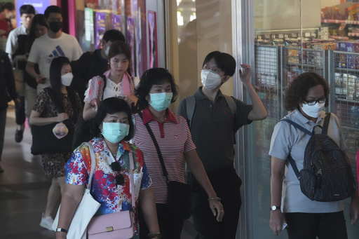 Thai officials aim to tackle air pollution in the capital by providing complimentary public transportation options.