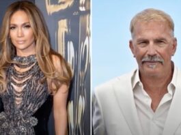 Jennifer Lopez & Kevin Costner (Photo: USA 24 NEWS/YouTube)