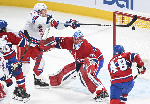 Laine nets overtime goal, leading Canadiens to 5-4 victory against Rangers