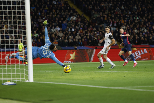 Barcelona nets four goals within the first 24 minutes, dominating Valencia 7-1 in La Liga