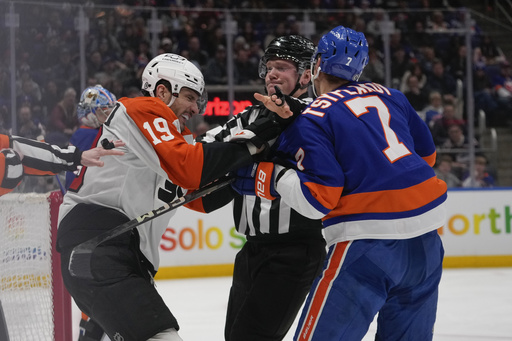 Maxim Tsyplakov of the Islanders receives three-game suspension for head-checking violation