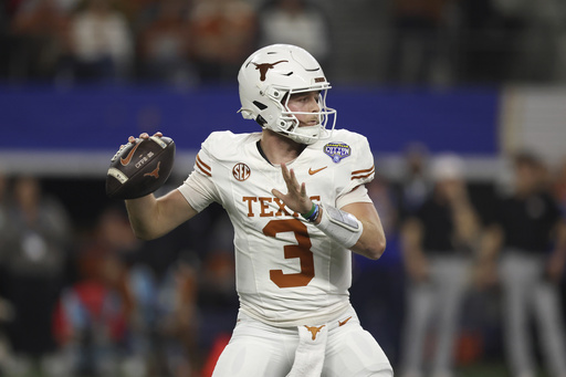 Texas misses chance to break title drought in what could have been Ewers’ final game