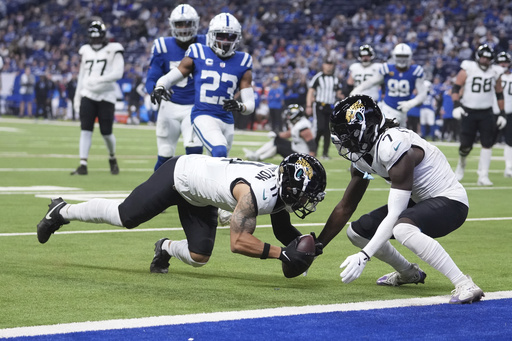 Colts triumph 26-23 in overtime against Jaguars, powered by Jonathan Taylor and Joe Flacco