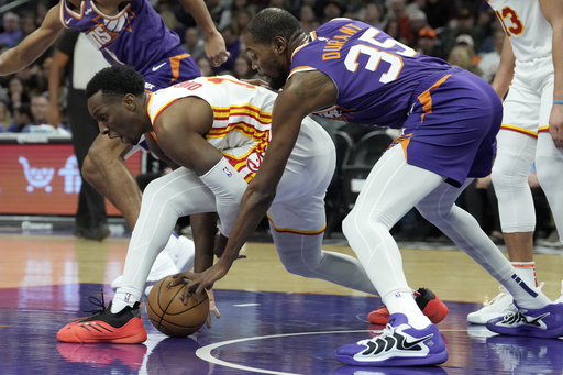 Bradley Beal scores 25 as Suns surge past Hawks 123-115 with late push