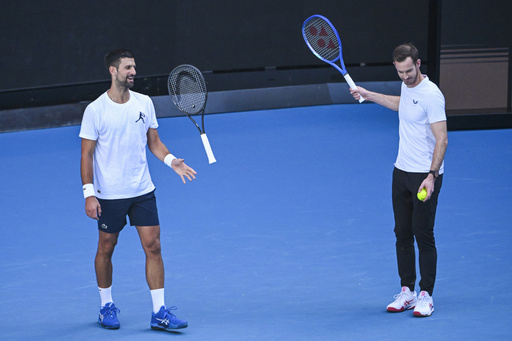 What if Messi mentored Ronaldo? Djokovic and Murray join forces at the Australian Open