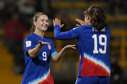 Ally Sentnor, a prominent member of the US youth soccer team, awarded US Soccer Young Female Player of the Year