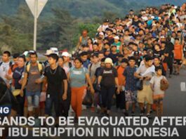 Thousands To Be Evacuated After Mount Ibu Eruption In Indonesia (Photo: Dawn News/YouTube)