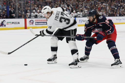 Marchenko scores in overtime, leading Blue Jackets to a 3-2 victory against the Kings