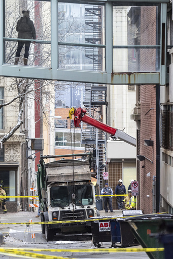 Power Outage in Downtown Omaha Follows Garbage Truck Incident in Sinkhole