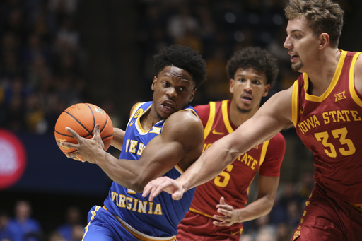 Javon Small nets 27 points as West Virginia triumphs over No. 2 Iowa State 64-57