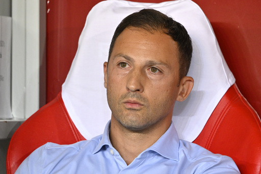 Belgium dismisses soccer manager Domenico Tedesco