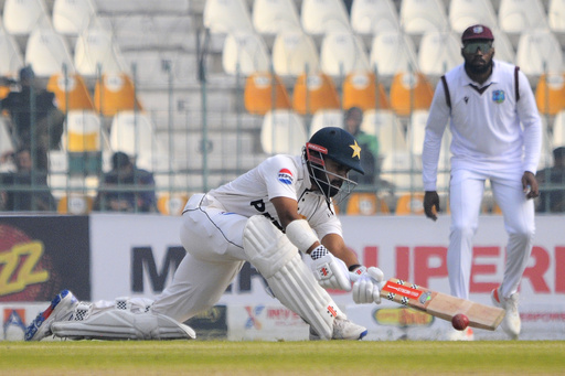 Pakistan gains dominance over West Indies as spinners shine on Day 2 of the first test