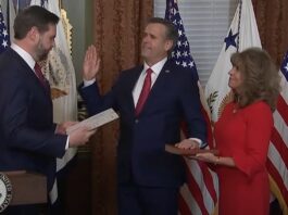 John Ratcliffe is sworn in as new director of the CIA (Photo: AP/Video)