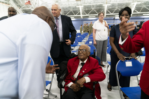 Air Force cancels program featuring footage of Tuskegee Airmen and women pilots from WWII amid DEI controversies.