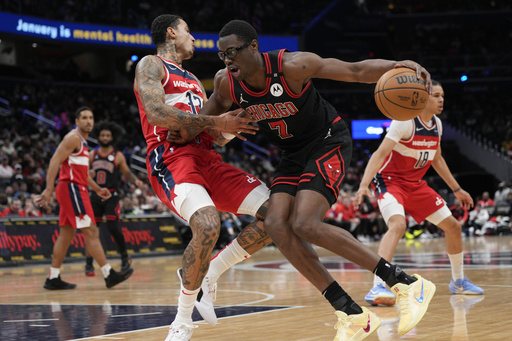 Poole nets 30 points in Wizards’ 125-107 victory over Bulls