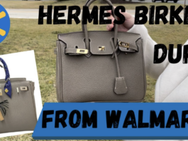 Birkin Hermes Bag from Walmart