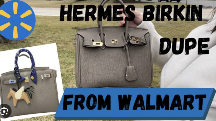 Birkin Hermes Bag from Walmart