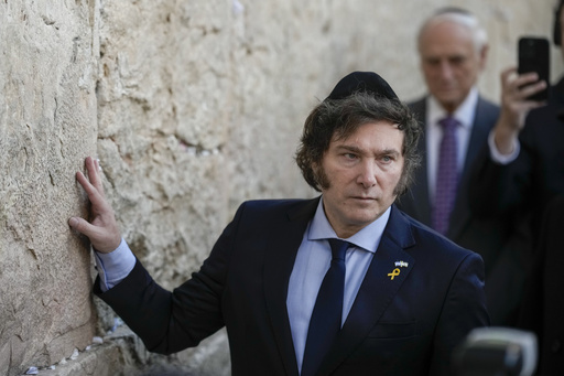 Argentinian President Javier Milei Receives Israel’s Genesis Prize