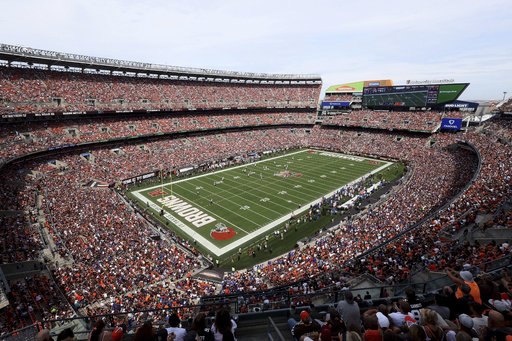 City files lawsuit against Browns regarding potential relocation from Cleveland to new domed stadium in the suburbs.