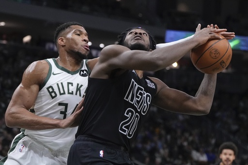 Nets establish significant advantage and narrowly secure 113-110 win against Bucks in final moments