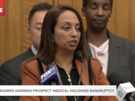 State leaders discuss Prospect Medical Holdings bankruptcy filing (Photo: FOX61/YouTube)