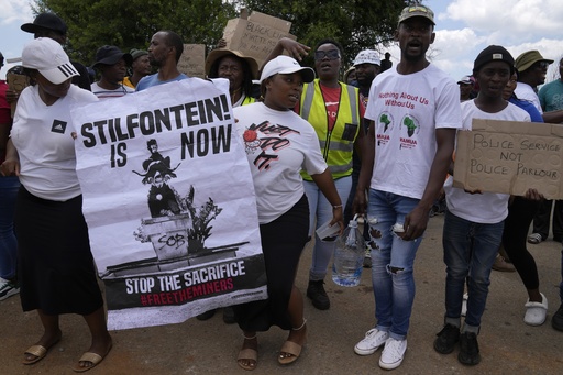 Numerous survivors and bodies retrieved from deserted South African mine while many are still trapped below ground.