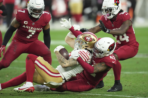 Kyler Murray tosses 4 touchdown passes as the Cardinals defeat the 49ers 47-24 in season finale