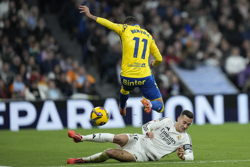 Mbappé shines once more with two goals in Real Madrid’s 4-1 victory over Las Palmas.