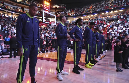 Pelicans players and coach mourn victims of New Orleans shooting while competing in Miami