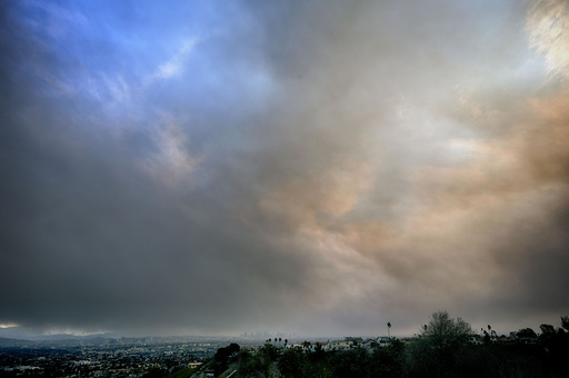 Massive wildfires engulf Southern California, creating smoky conditions that pose health risks to millions.