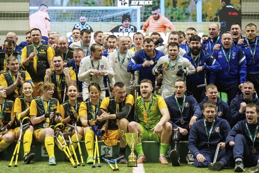 Ukraine hosts inaugural soccer competition for amputees affected by war, with plans for global expansion.