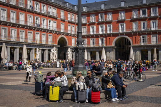 Spain achieves record high with 94 million overseas visitors in the previous year.