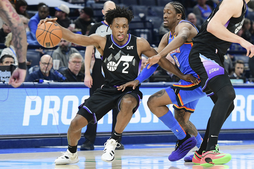 Shai Gilgeous-Alexander achieves personal best with 54 points in Thunder’s 123-114 victory against Jazz