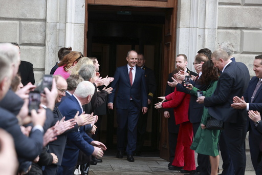 Micheál Martin reassumes the role of Ireland’s prime minister following parliamentary support.