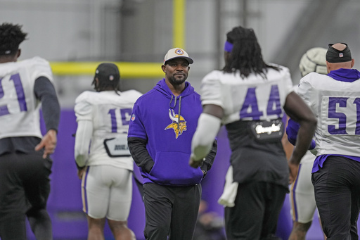 Vikings’ Flores open to all interview requests but insists head coach position must be a suitable match.