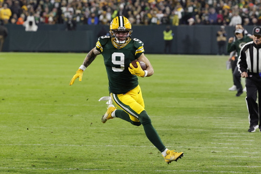 Packers’ Christian Watson ruled out for the season due to right knee’s torn ACL