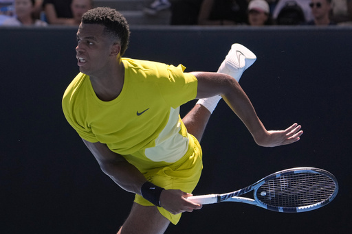 Monfils triumphs over compatriot in a memorable first-round clash at the Australian Open