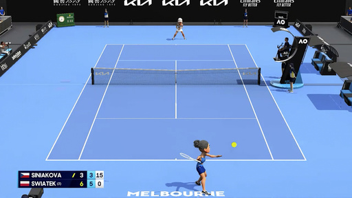 Tired of watching tennis on TV? The Australian Open is bringing matches to life with cartoonish avatars.