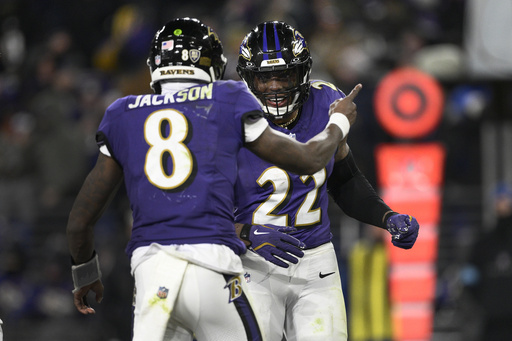 Ravens worried about Flowers’ injury following their AFC North title win against Cleveland